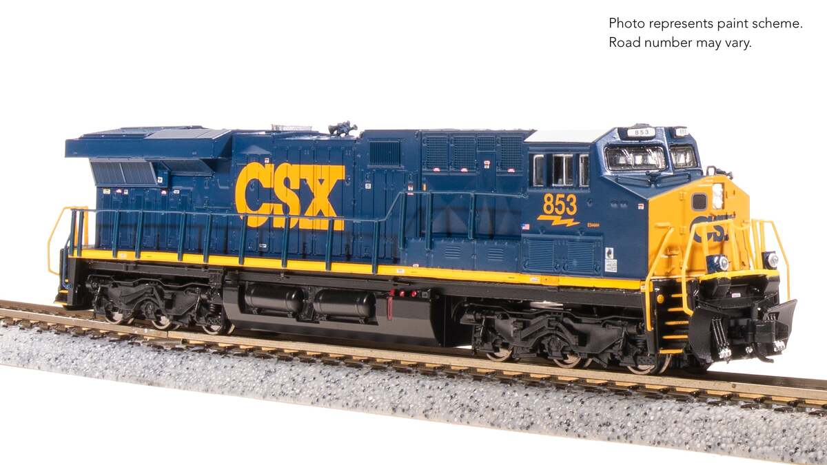 Broadway Limited 8635 N CSX YN3 GE ES44AC Diesel Locomotive Standard DC #853