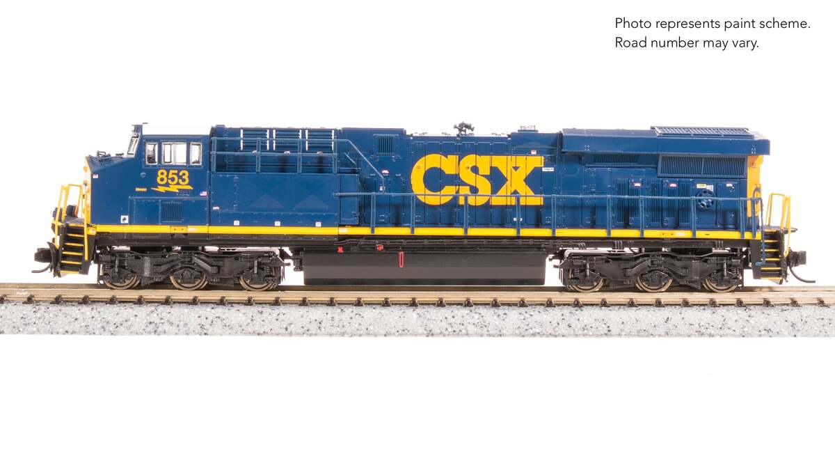 Broadway Limited 8636 N CSX YN3 GE ES44AC Diesel Locomotive Standard DC #876