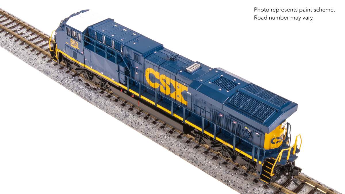 Broadway Limited 8636 N CSX YN3 GE ES44AC Diesel Locomotive Standard DC #876