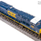 Broadway Limited 8636 N CSX YN3 GE ES44AC Diesel Locomotive Standard DC #876