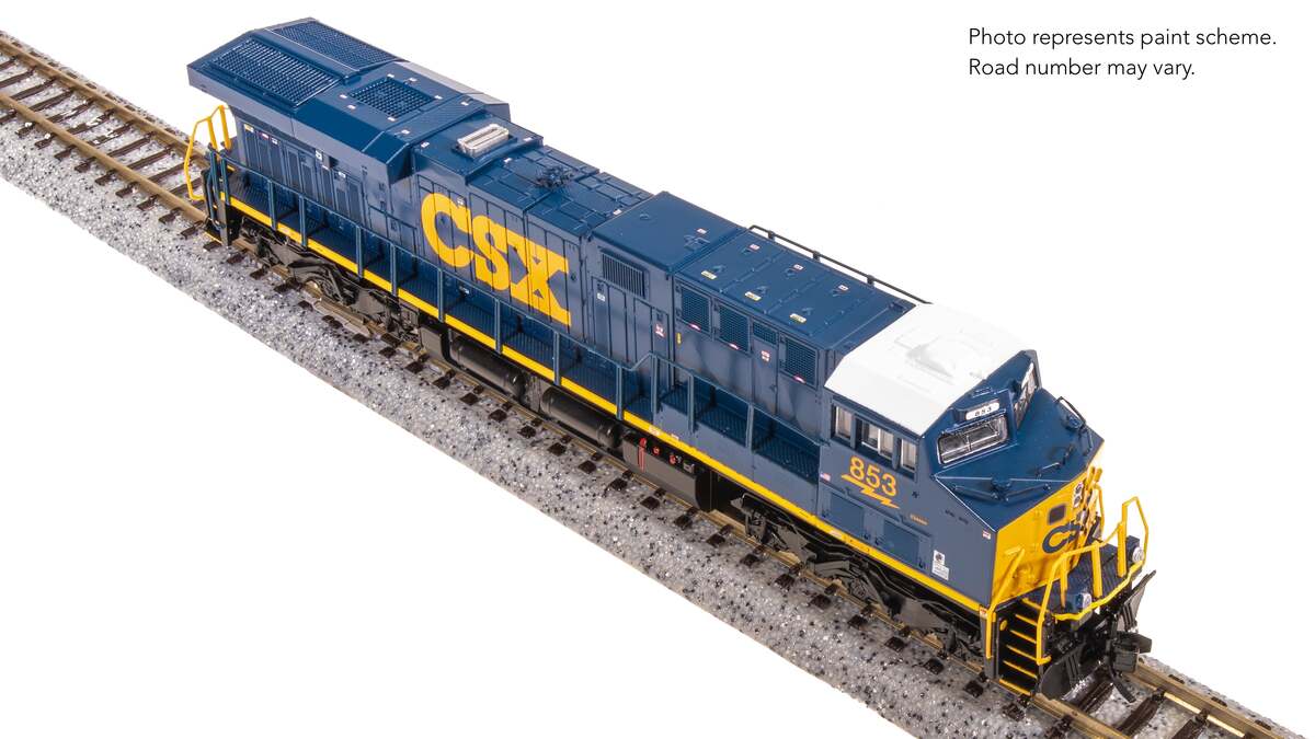 Broadway Limited 8636 N CSX YN3 GE ES44AC Diesel Locomotive Standard DC #876