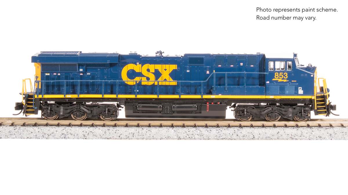 Broadway Limited 8636 N CSX YN3 GE ES44AC Diesel Locomotive Standard DC #876