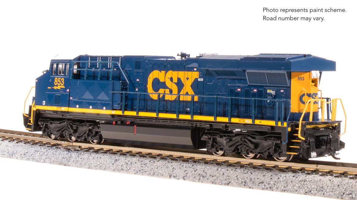 Broadway Limited 8636 N CSX YN3 GE ES44AC Diesel Locomotive Standard DC #876