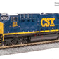 Broadway Limited 8636 N CSX YN3 GE ES44AC Diesel Locomotive Standard DC #876