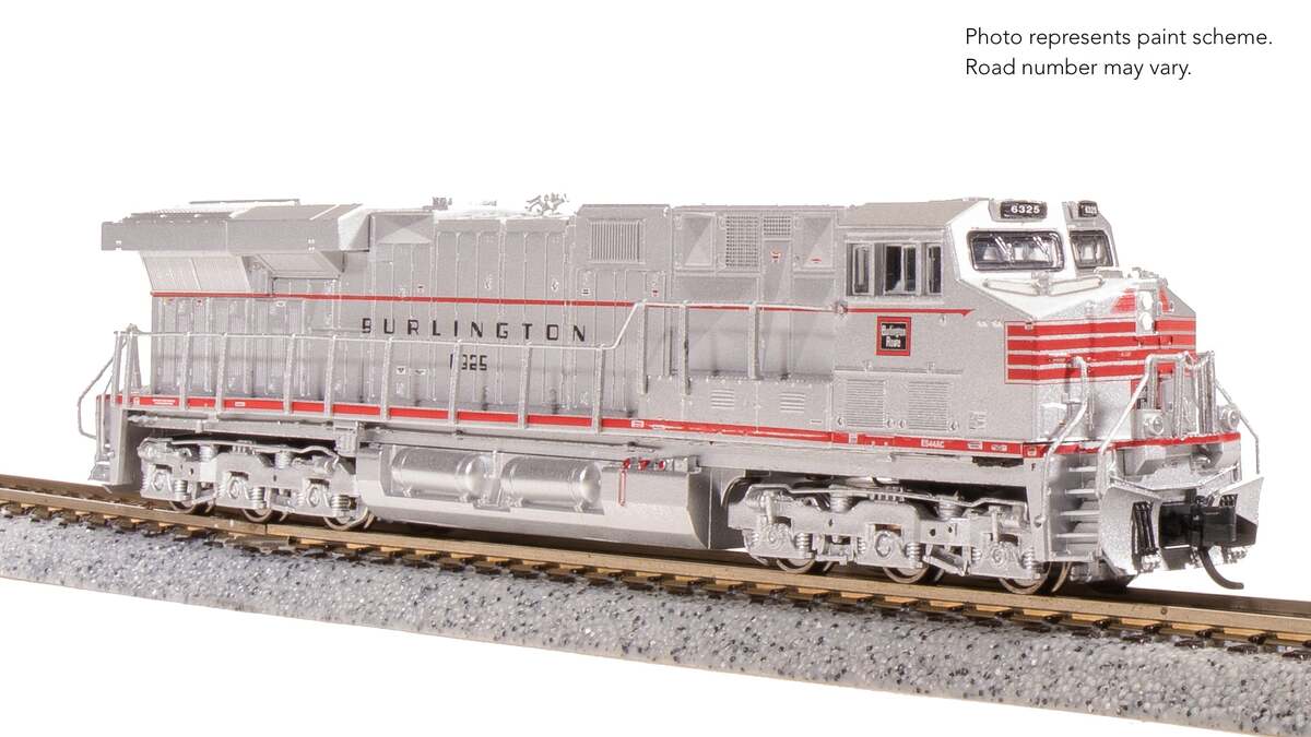 Broadway Limited 8611 N BNSF Swoosh GE ES44AC Diesel Locomotive with Sound #6329