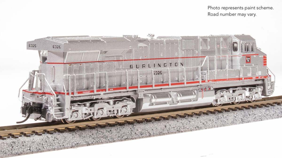 Broadway Limited 8611 N BNSF Swoosh GE ES44AC Diesel Locomotive with Sound #6329