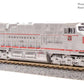 Broadway Limited 8625 N CBQ Alum/Red GE ES44AC Diesel Locomotive w/Sound #6325