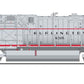 Broadway Limited 8625 N CBQ Alum/Red GE ES44AC Diesel Locomotive w/Sound #6325