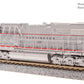 Broadway Limited 8625 N CBQ Alum/Red GE ES44AC Diesel Locomotive w/Sound #6325