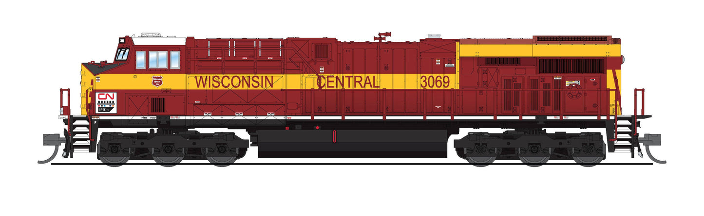 Broadway Limited 8612 N CN GE ES44AC Diesel Locomotive Sound/DC/DCC #3069