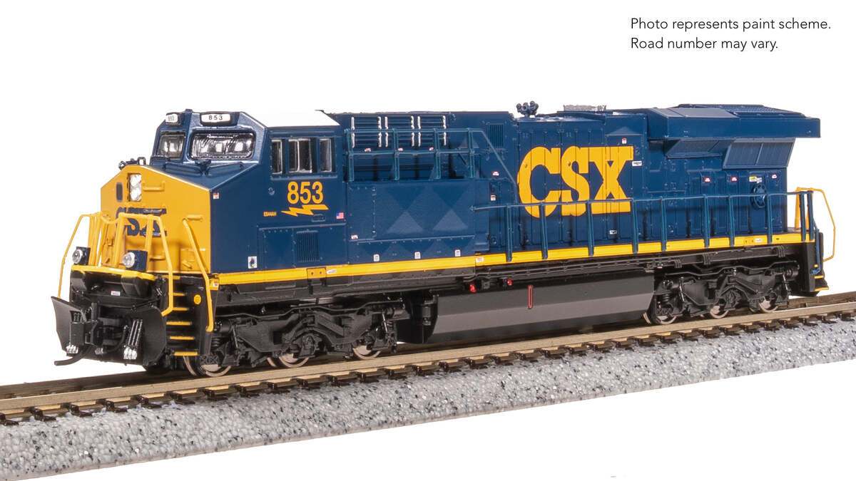 Broadway Limited 8618 N CSX YN3 GE ES44AC Diesel Locomotive with Sound #886