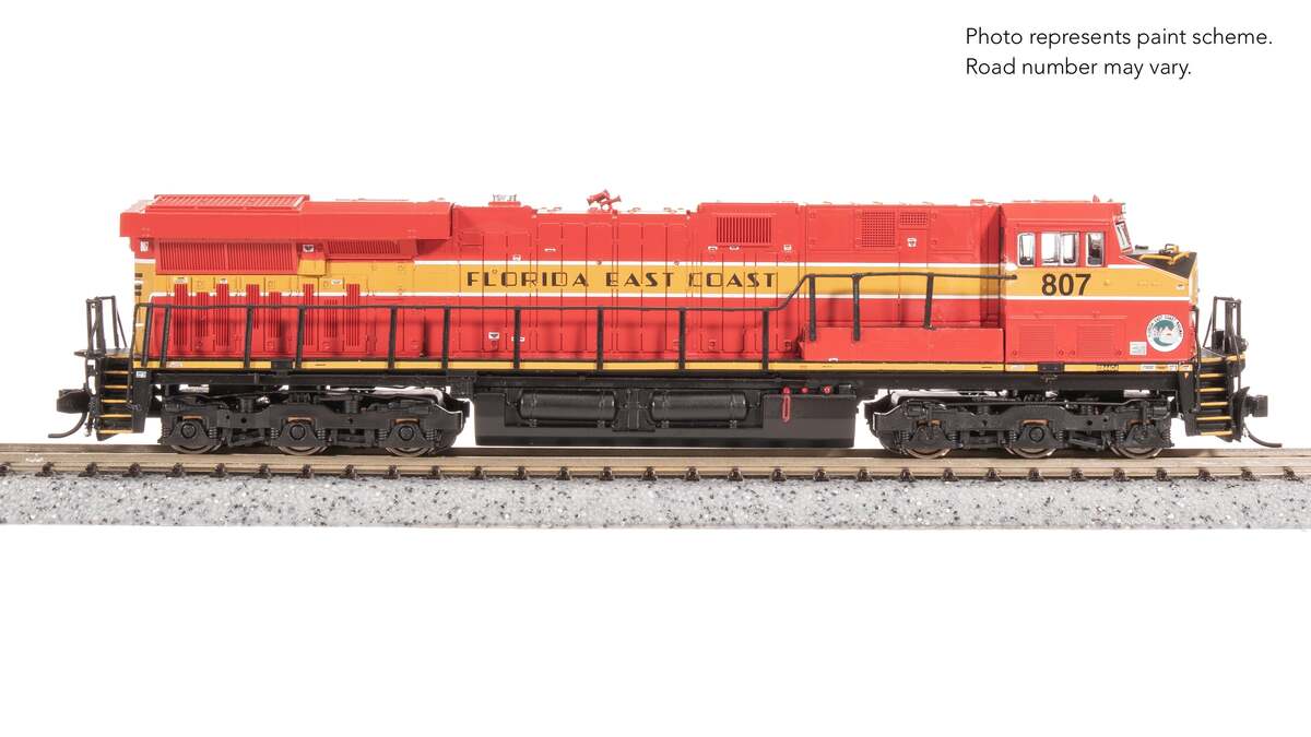 Broadway Limited 8620 N FEC GE ES44AC Diesel Locomotive with Sound #807