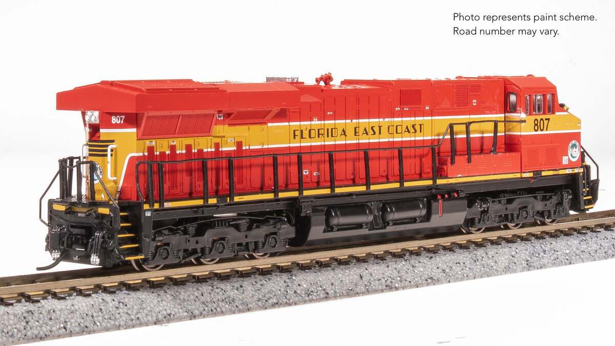 Broadway Limited 8620 N FEC GE ES44AC Diesel Locomotive with Sound #807
