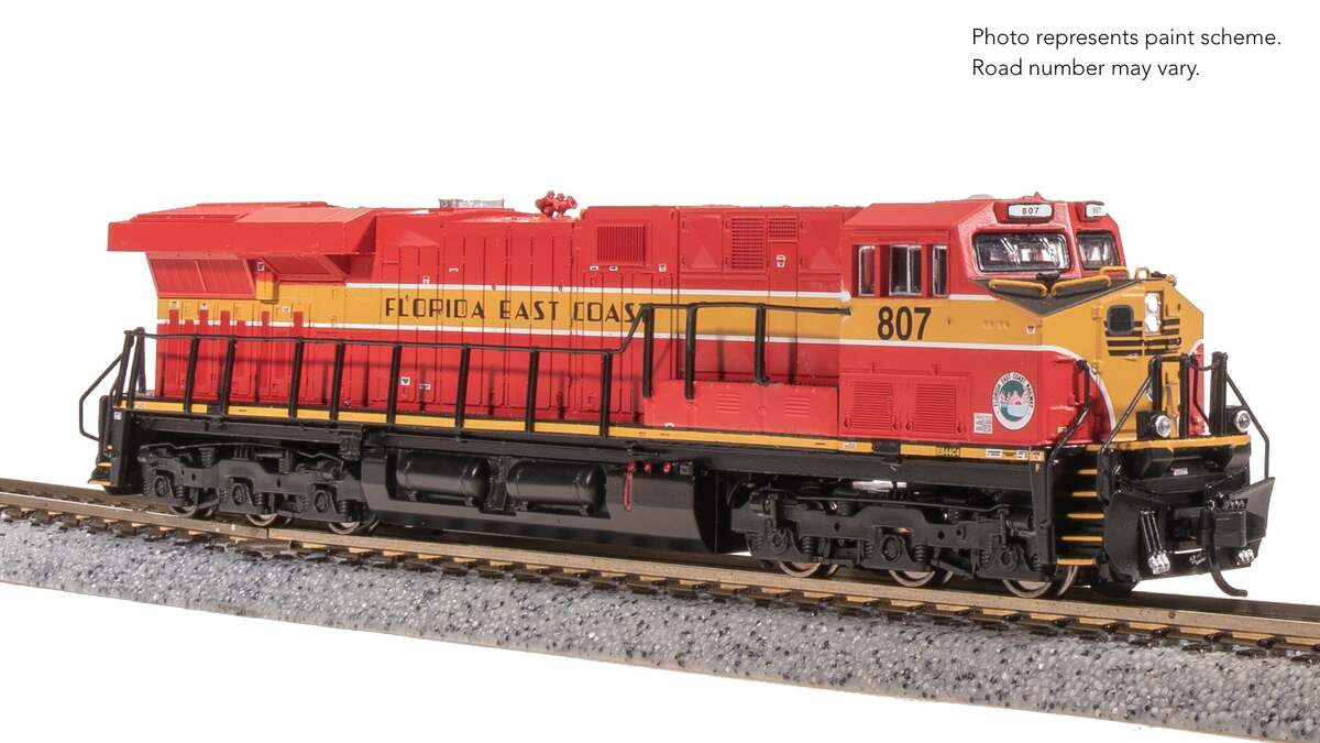 Broadway Limited 8620 N FEC GE ES44AC Diesel Locomotive with Sound #807