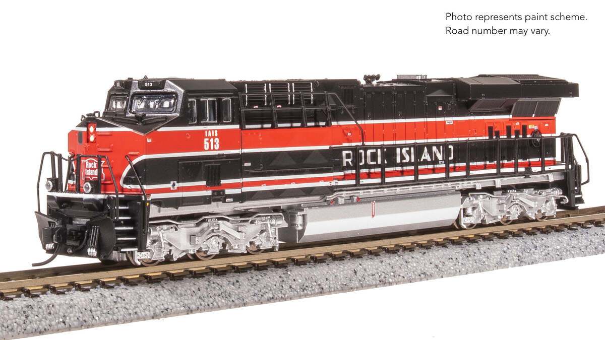 Broadway Limited 8622 N IAIS RI GE ES44AC Diesel Locomotive with Sound #513