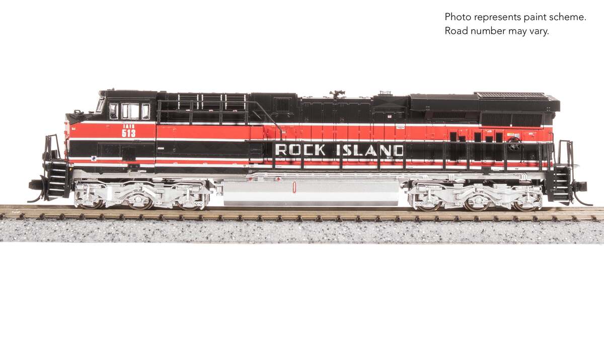 Broadway Limited 8622 N IAIS RI GE ES44AC Diesel Locomotive with Sound #513
