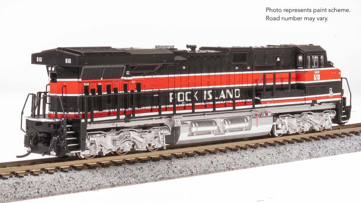 Broadway Limited 8622 N IAIS RI GE ES44AC Diesel Locomotive with Sound #513