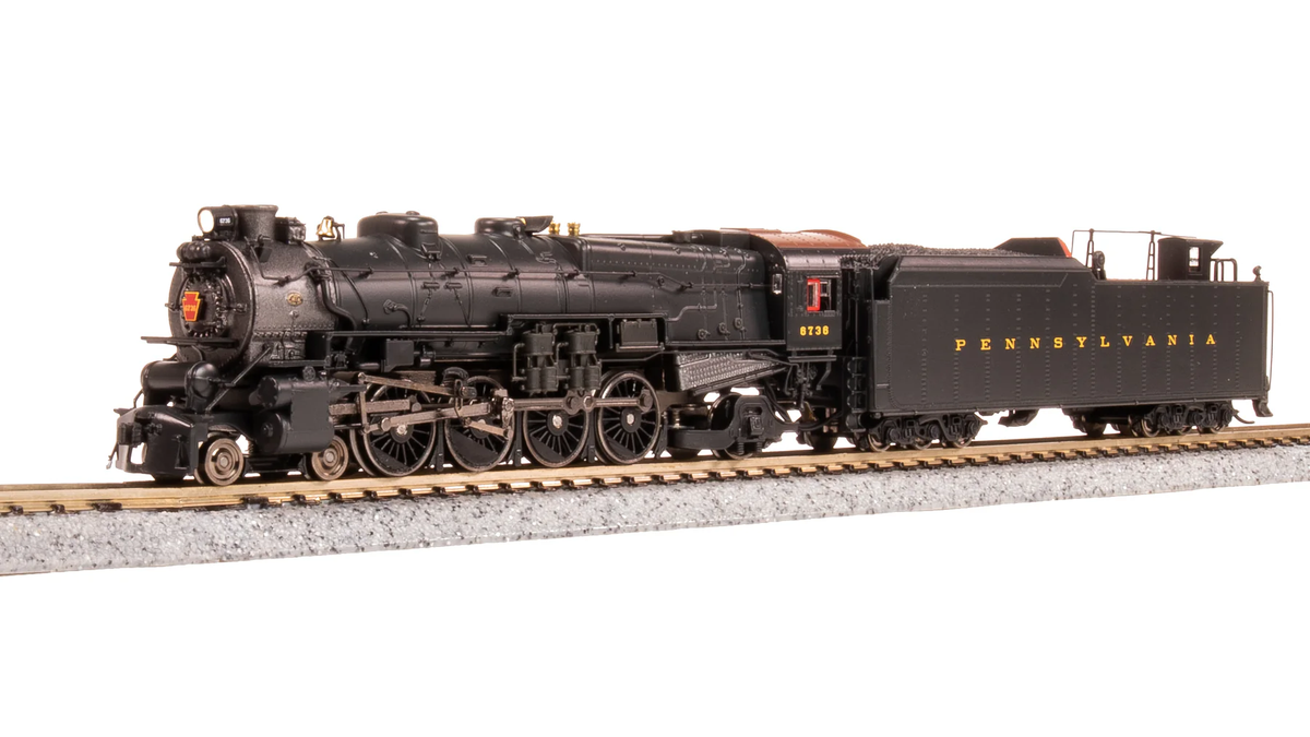 Broadway Limited 8514 N PRR M1b 4-8-2 Steam Locomotive Sound/DC/DCC #6736
