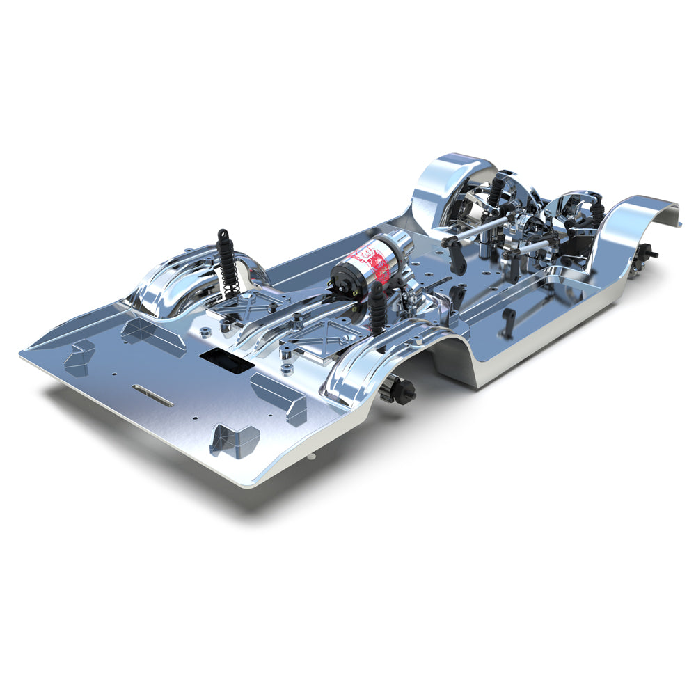 Redcat Racing RER17055 Chrome LRH285 Designer Show Chassis Kit