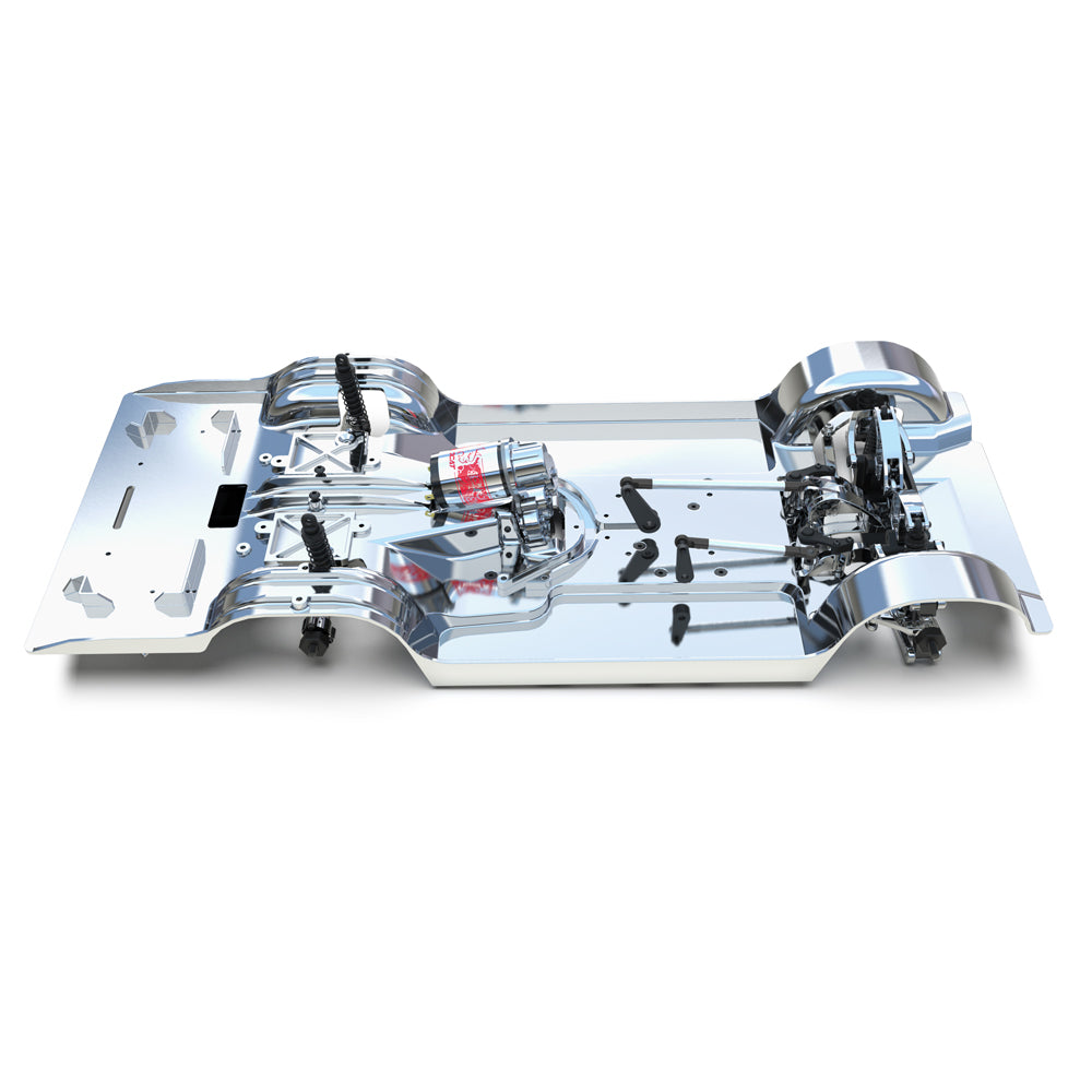 Redcat Racing RER17055 Chrome LRH285 Designer Show Chassis Kit