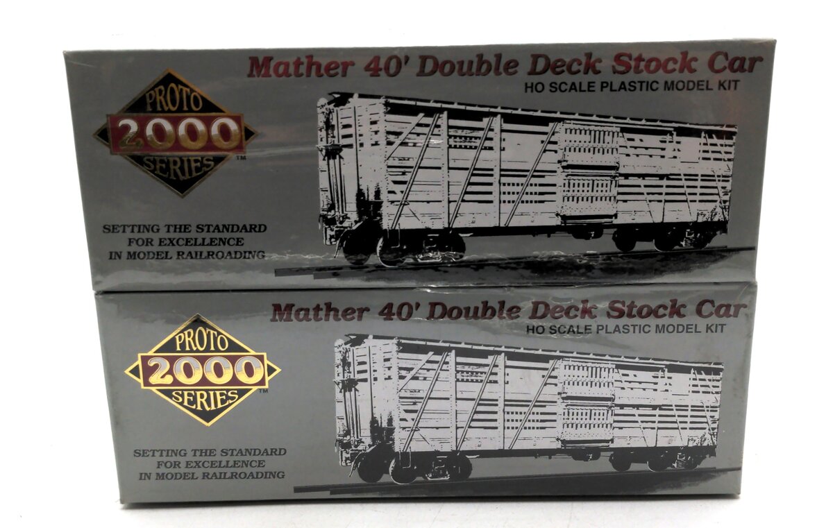 Proto 2000 21389 HO Gotham Stock Express 40' Double Deck Kits (Pack of 4)