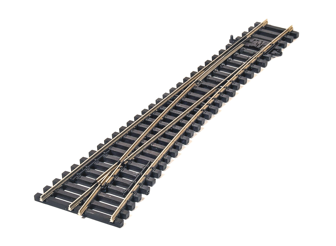 Peco SL-U1196 OO Bullhead Code 75 Medium Radius Unifrog Left Hand Turnout
