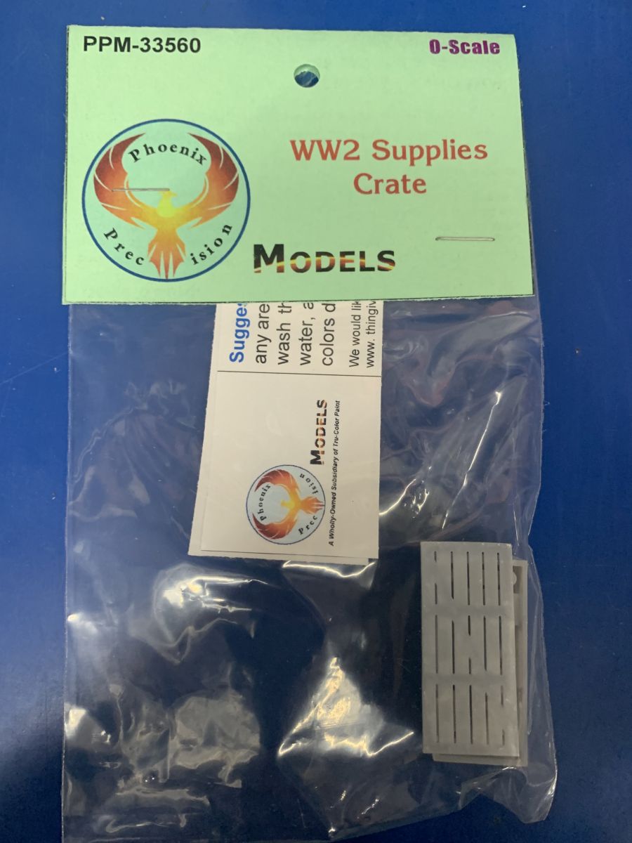 Phoenix Precision Models 33560 O WWII Supplies Crate