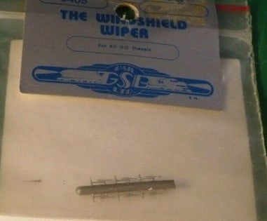GSB Rail Associates 3405 HO The Windshield Wiper