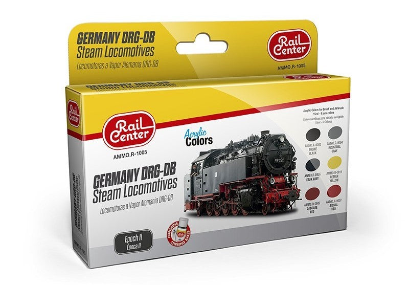 Mig Jimenez R1005 Germany DRG-DB Steam Loco EPOCH II Acrylic Paints