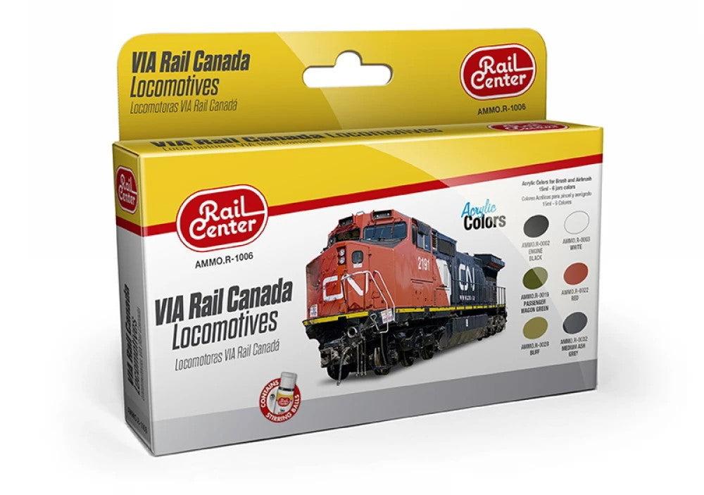 Mig Jimenez R1006 Rail Center - Via Rail Canada Locomotives Acrylic Paints