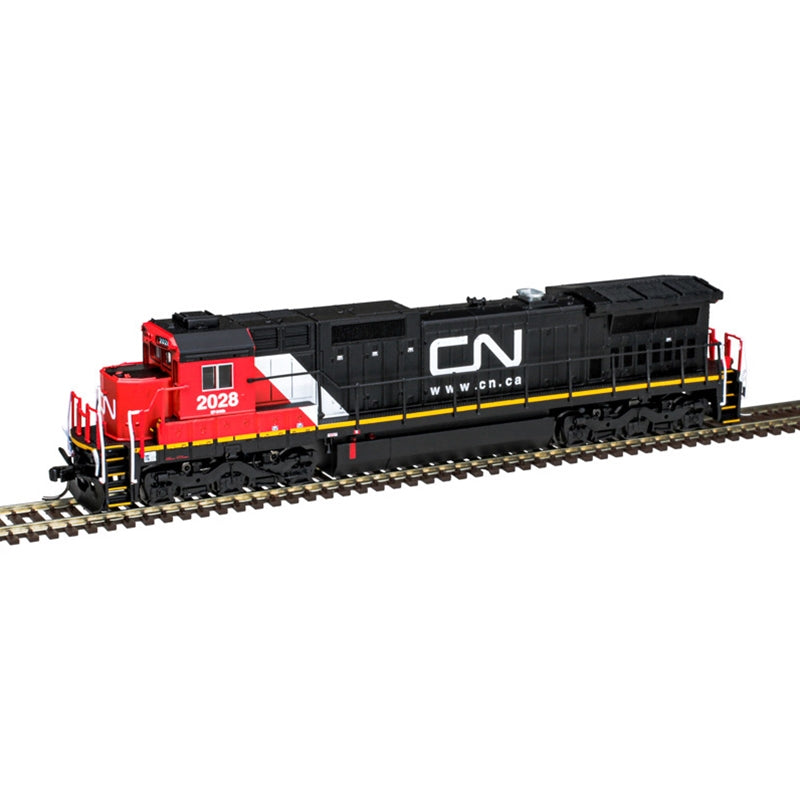 Atlas 40005649 N CN Master Silver Dash 8-40C Diesel Locomotive #2014
