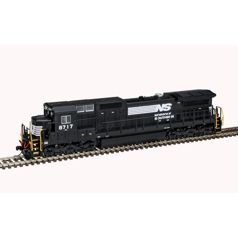 Atlas 40005659 N NS Master Silver Dash 8-40C Diesel Locomotive #8709