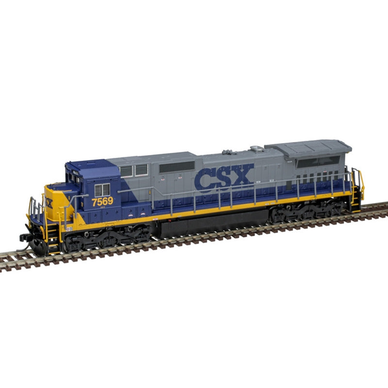 Atlas 40005677 N CSX YN2 Dash 8-40C Diesel Locomotive with Sound & DCC #7574