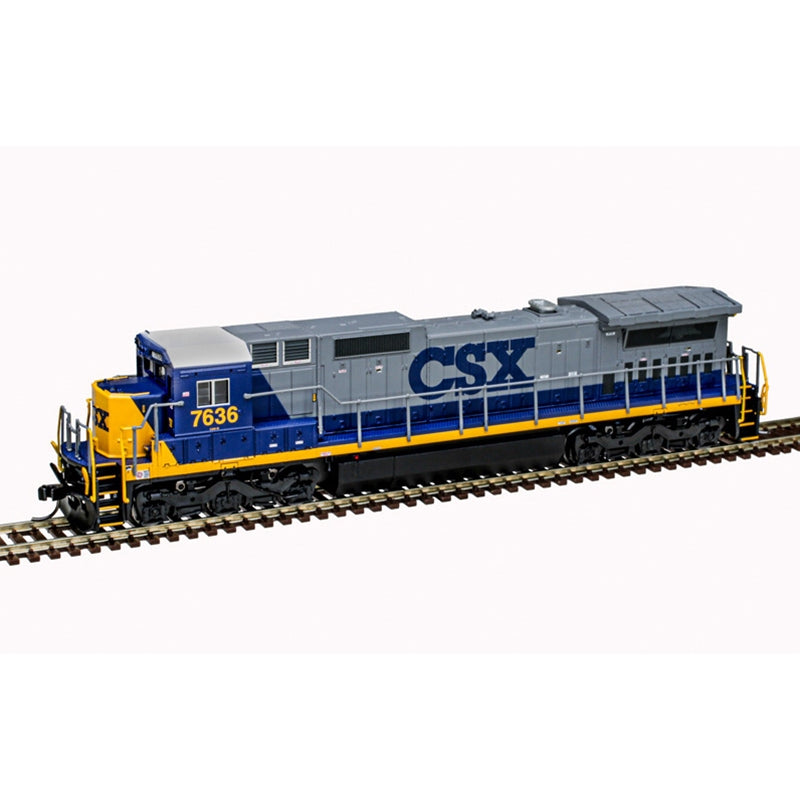 Atlas 40005668 N CSX YN2 Dash 8-40C Diesel Locomotive with Sound & DCC #7636