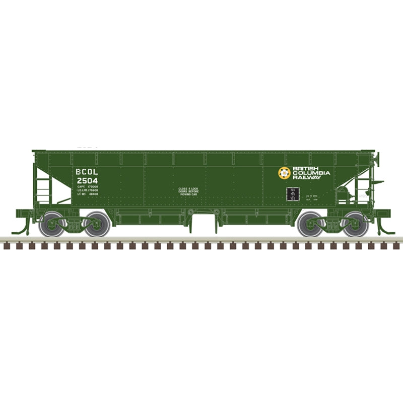Atlas 50006611 N British Columbia Master 70-Ton Hart Ballast Car #2509