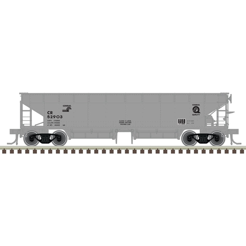 Atlas 50006605 N Conrail Master 70-Ton Hart Ballast Car #52921