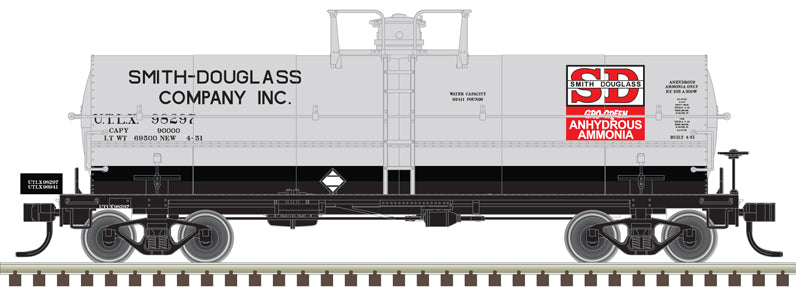 Atlas 50006596 N Smith Douglass (UTLX) 11,000 Gallon Tank Car #96941