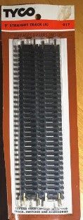 Tyco 917 HO 9" Straight Track [34]