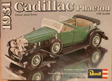 Revell H-1272 1:48 Scale 1931 Cadillac Phaeton Plastic Kit