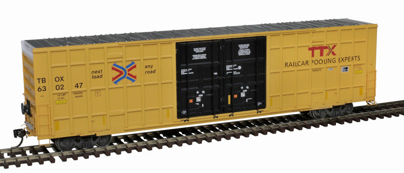 Atlas 20007274 HO TTX Gunderson 7550 Double Door Boxcar #630197
