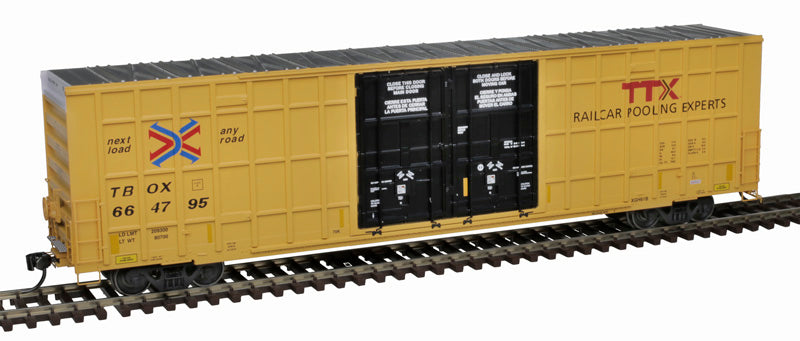 Atlas 20007289 HO TTX Gunderson 7550 Double Door Boxcar #664795