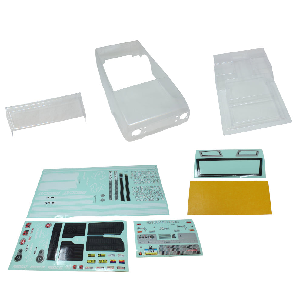 Redcat Racing RER15464 International Scout 800 Clear Body Set