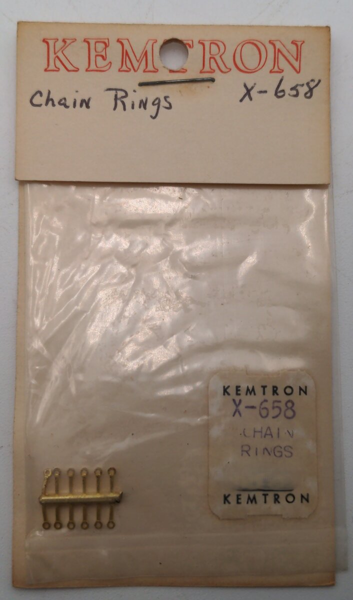 Kemtron X-658 HO Chain Rings