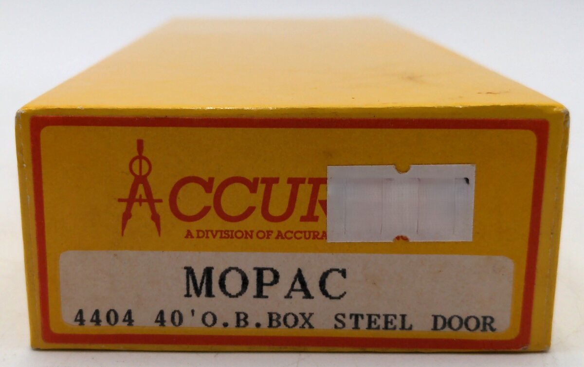 Accurail 4404 HO Mopac 40' Outside Braced Steel Door Boxcar Kit