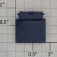 Lionel 9116-11 Dark Blue Plastic Domino Sugar Hopper Car Hatch Cover