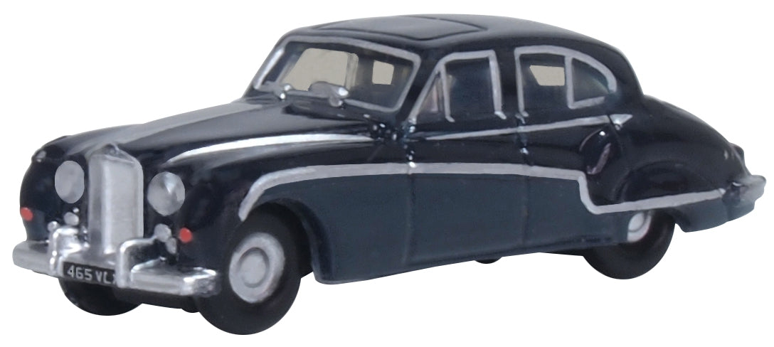 Oxford Diecast NJAG8003 N Indigo Blue-Cotswold Blue Jaguar Mark VIII Car