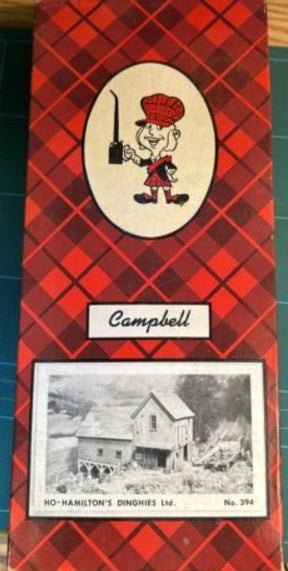 Campbell Scale Models 394-2195 HO Hamilton''s Dinghies Ltd Building Craftsman Ki