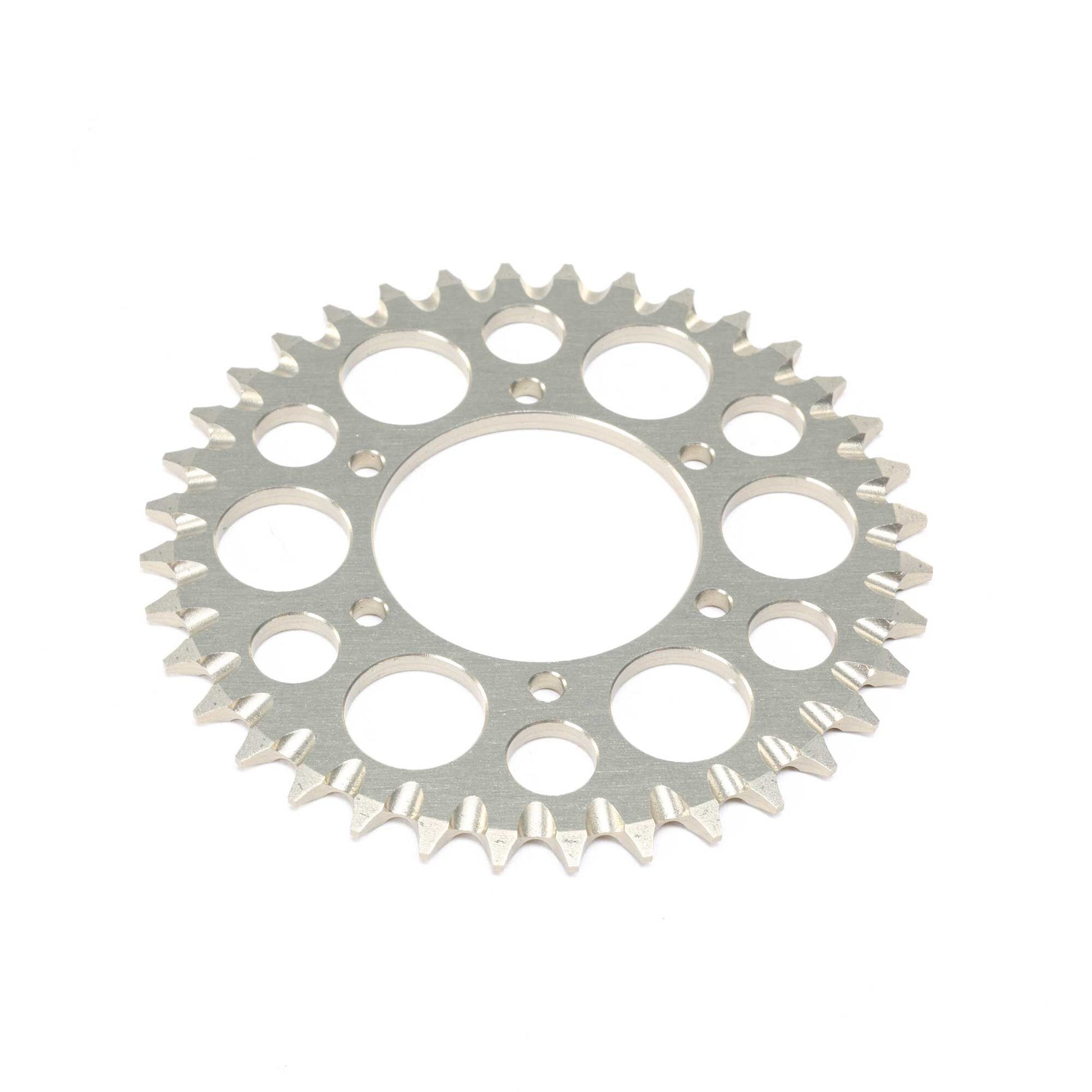 Losi LOS362008 1:4 Promoto-MX Silver Hard Anodized Hub Chain Sprocket