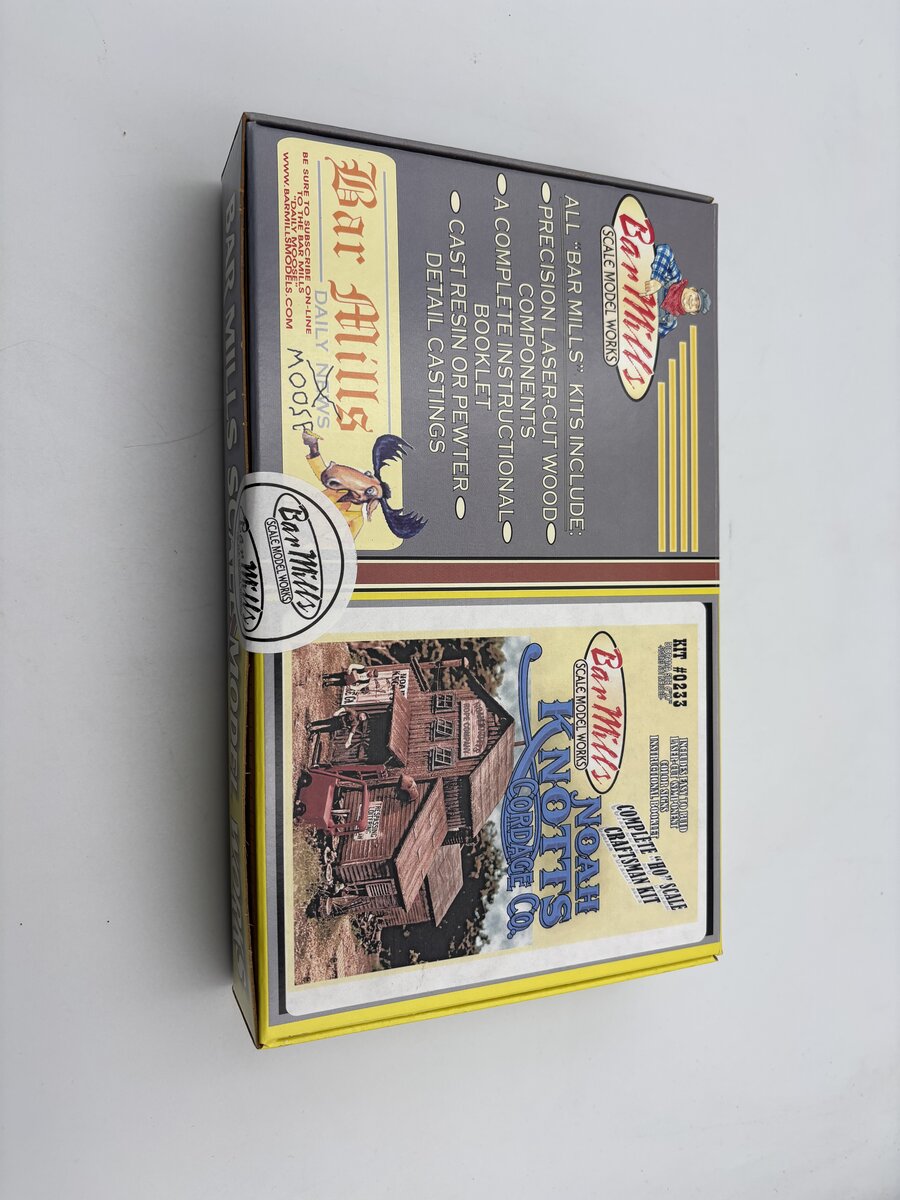 Bar Mills 0233 HO Noah Knotts Cordage Co. Craftsman Kit