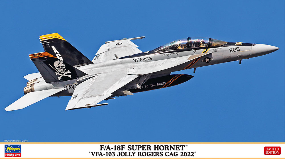 Hasegawa 02458 1:72 F/A-18F Super Hornet Aircraft Plastic Model Kit